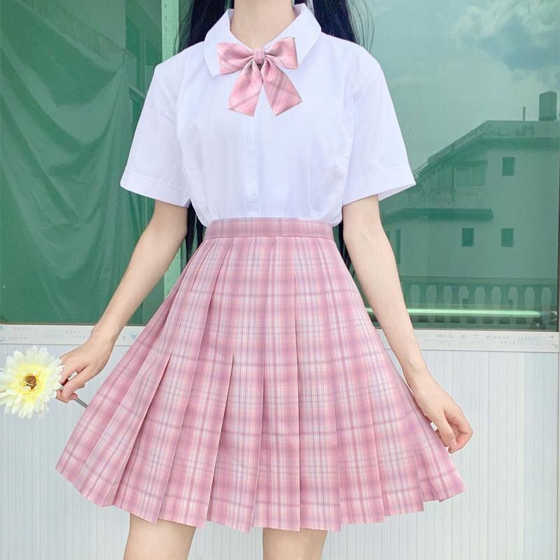 💖7.7 SALE Chân váy caro kiểu nữ sinh Nhật Bản Ảnh nghệ thuật Mùa tốt nghiệp JK uniform Trang phục bạn gái💖