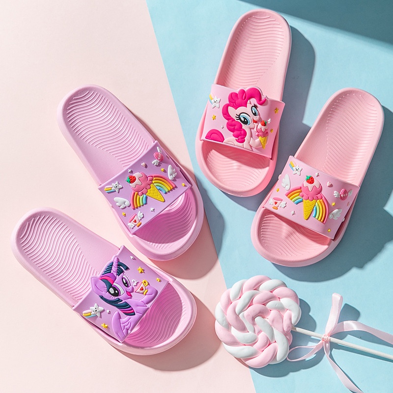 Xăng đan Đế Mềm Chống Trượt Thoáng Khí GP2 My Little Pony Dành Cho Bé Trai Gái Đi Biển Mùa Hè