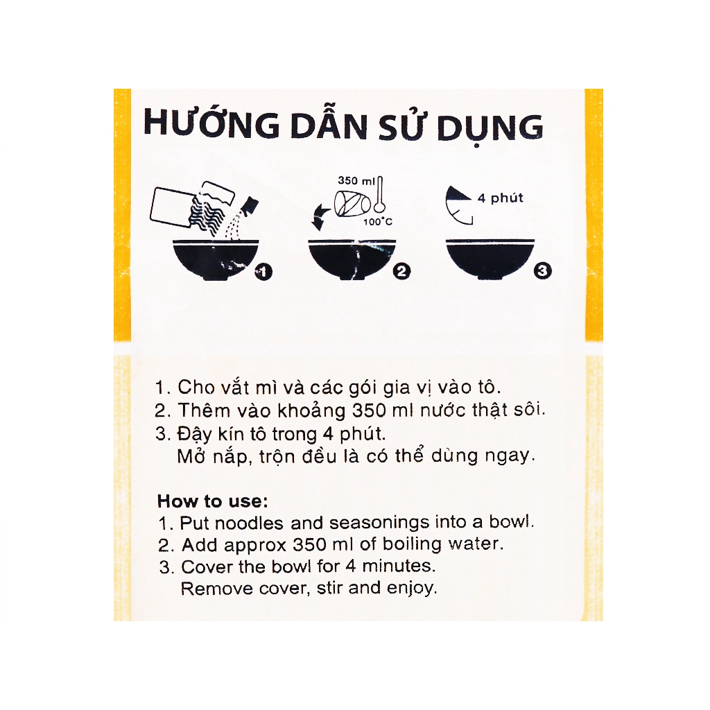 [Nguyên thùng 30 gói] Mì ăn liền Miliket Hai tôm hương vị tôm chua cay 80gX30