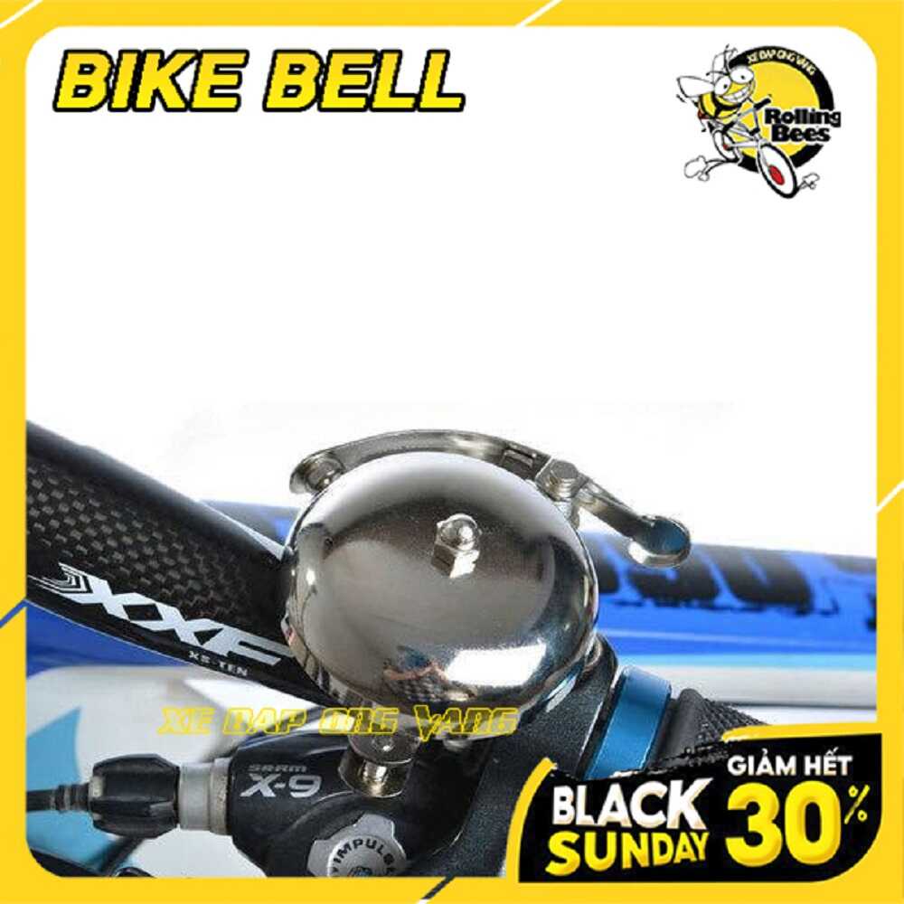 Chuông xe đạp Biycle Bell hình nấm, âm thanh vang xa nhẹ nhàng thiết kế dễ tháo lắp