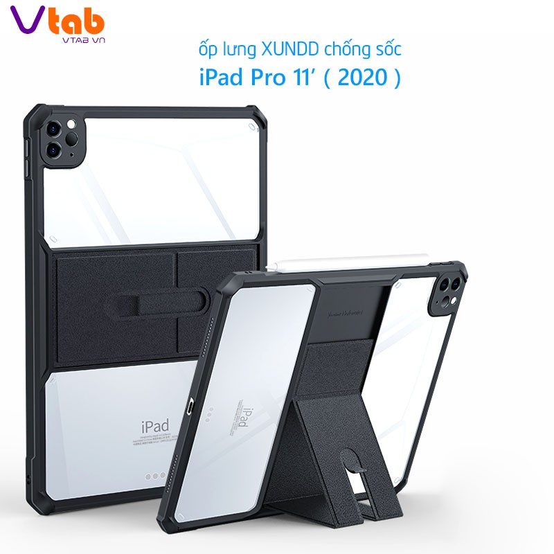 Ốp lưng XUNDD iPad Pro 11'-in ( 2020 ) Chống sốc, Mặt lưng chân đế | BigBuy360 - bigbuy360.vn