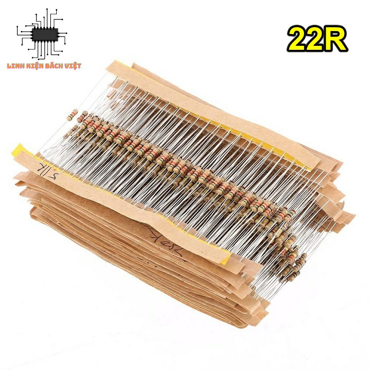 100 chiếc điện trở 22R 1/4W