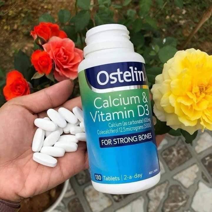 CANXI & VITAMIN D OSTELIN 130v CHO BÀ BẦU