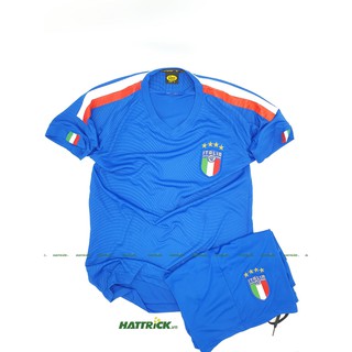 đồ đá banh nam, áo đá bóng giá rẻ [SALE SỐC] (45kg - 78kg), đội tuyển italia Ý xanh, hàng Sài Gòn chất lượng, thun mát