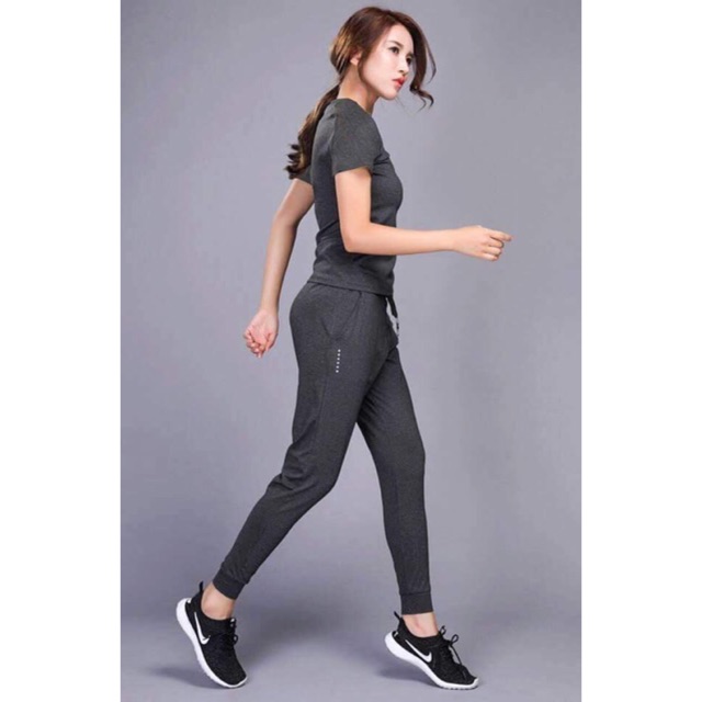 [Mã WAMT2405 giảm 10K đơn 0K] Bộ quần áo tập gym yoga jogger (mặc đc ở nhà rất oke)