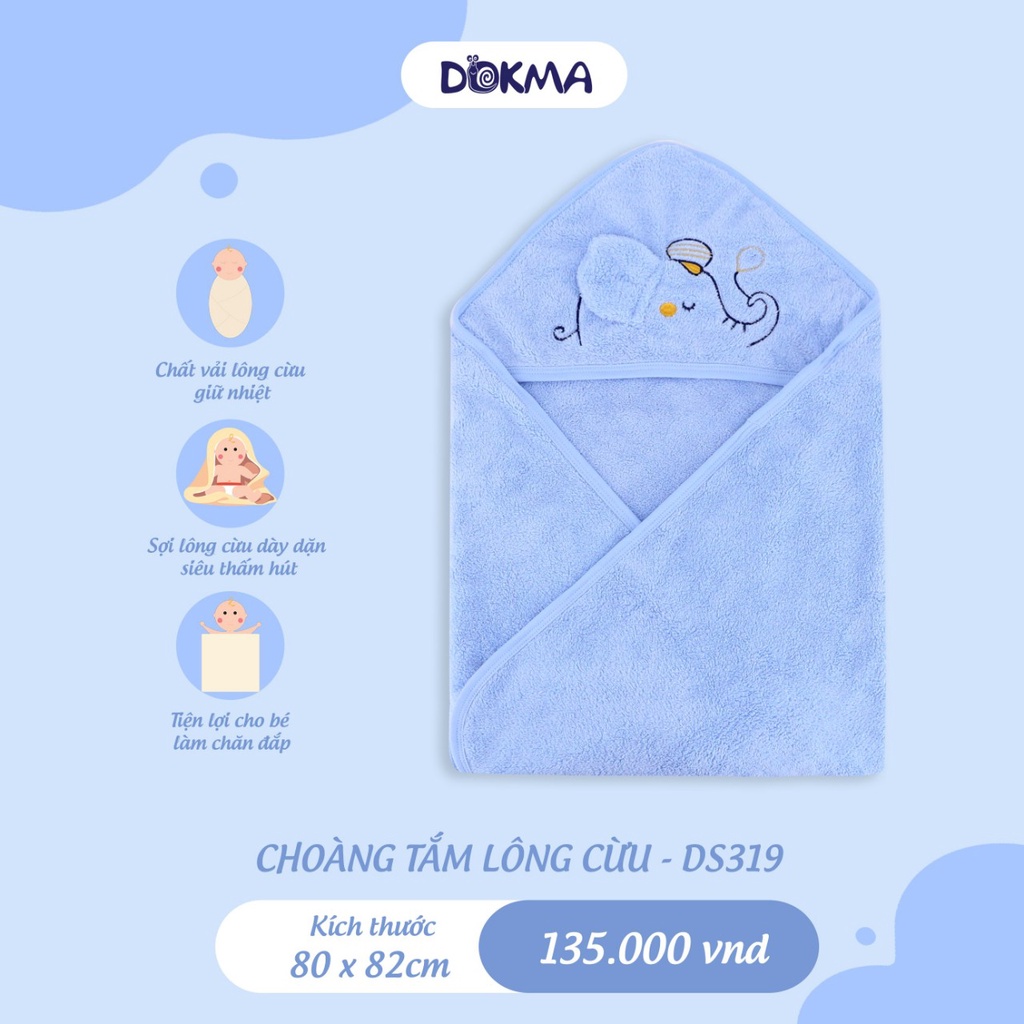 Chăn ủ lông cừu cho bé thoáng mát 80*82cm DS319