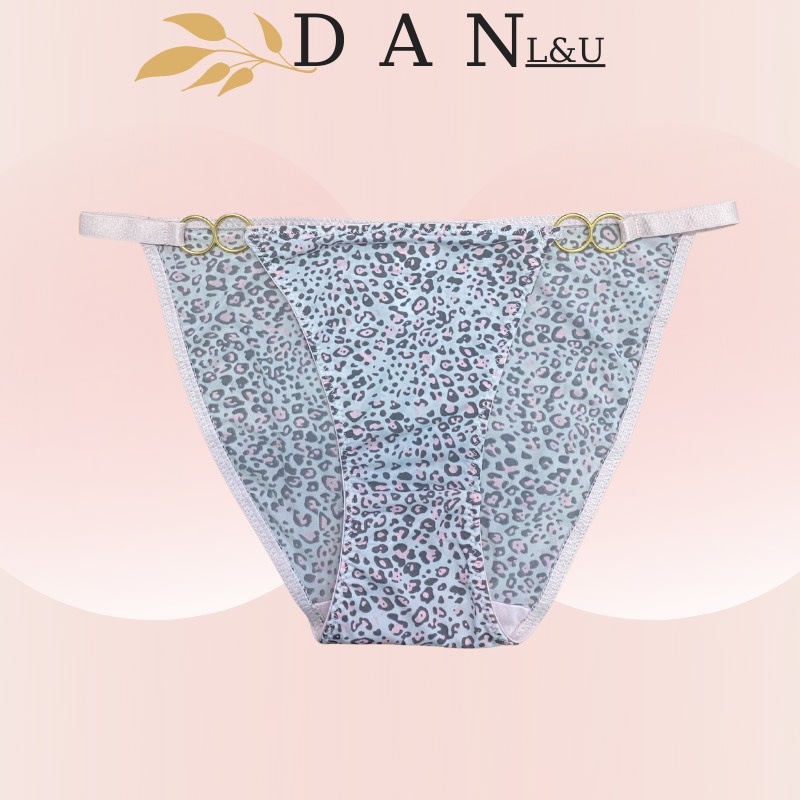 Quần Lót Cotton Co Dãn Họa Tiết Da Beo Siêu Sexy Quyến Rũ DAN L&amp;U 8136
