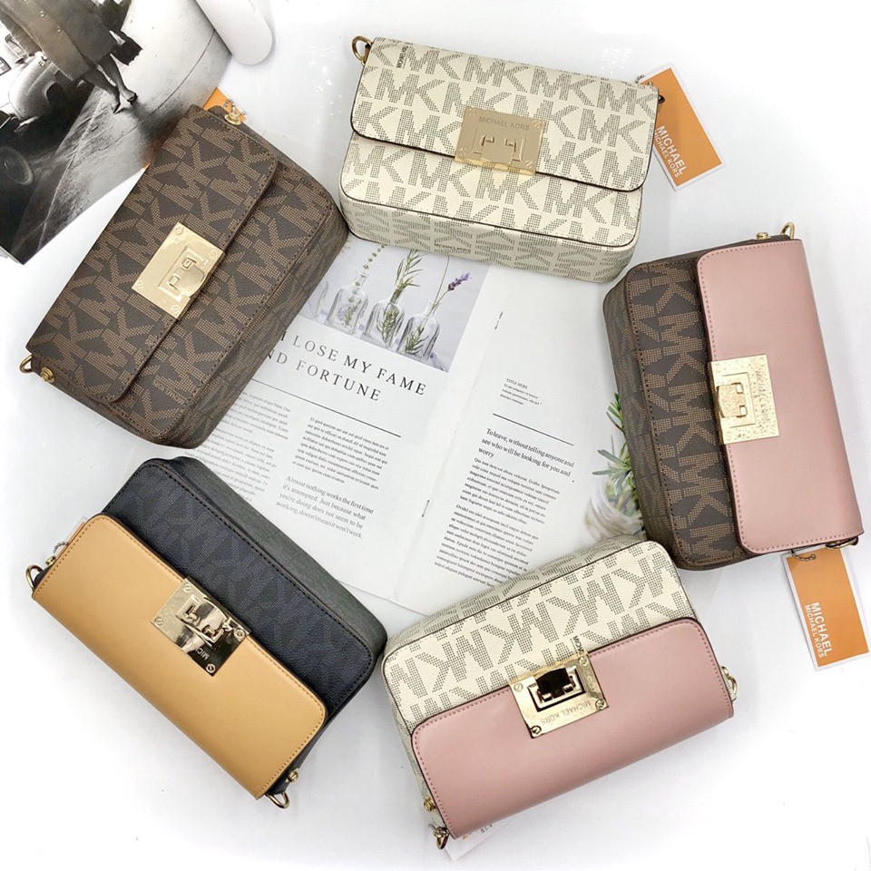 TÚI MK HỘP KHOÁ GẬP MINI ❌  Form cứng cáp, đẹp miễn chê