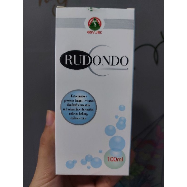 Dầu gội Rudondo xóa tan nỗi lo gàu, ngứa da đầu, hỗ trợ viêm da dầu, nấm da đầu và toàn thân 100ml