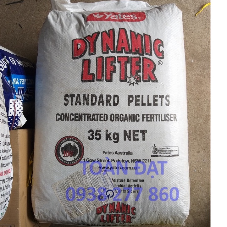 Phân Hữu Cơ DYNAMIC LIFTER (1kg) - Phân Bón Hữu Cơ Dynamic Nhập khẩu Úc