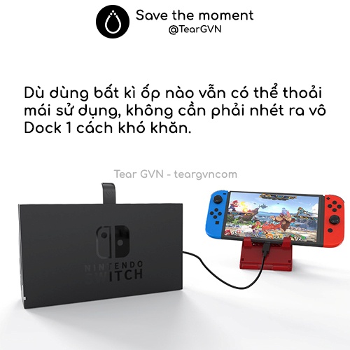 Cáp nối v4 (AOLION) từ Dock đến máy cho Nintendo Switch