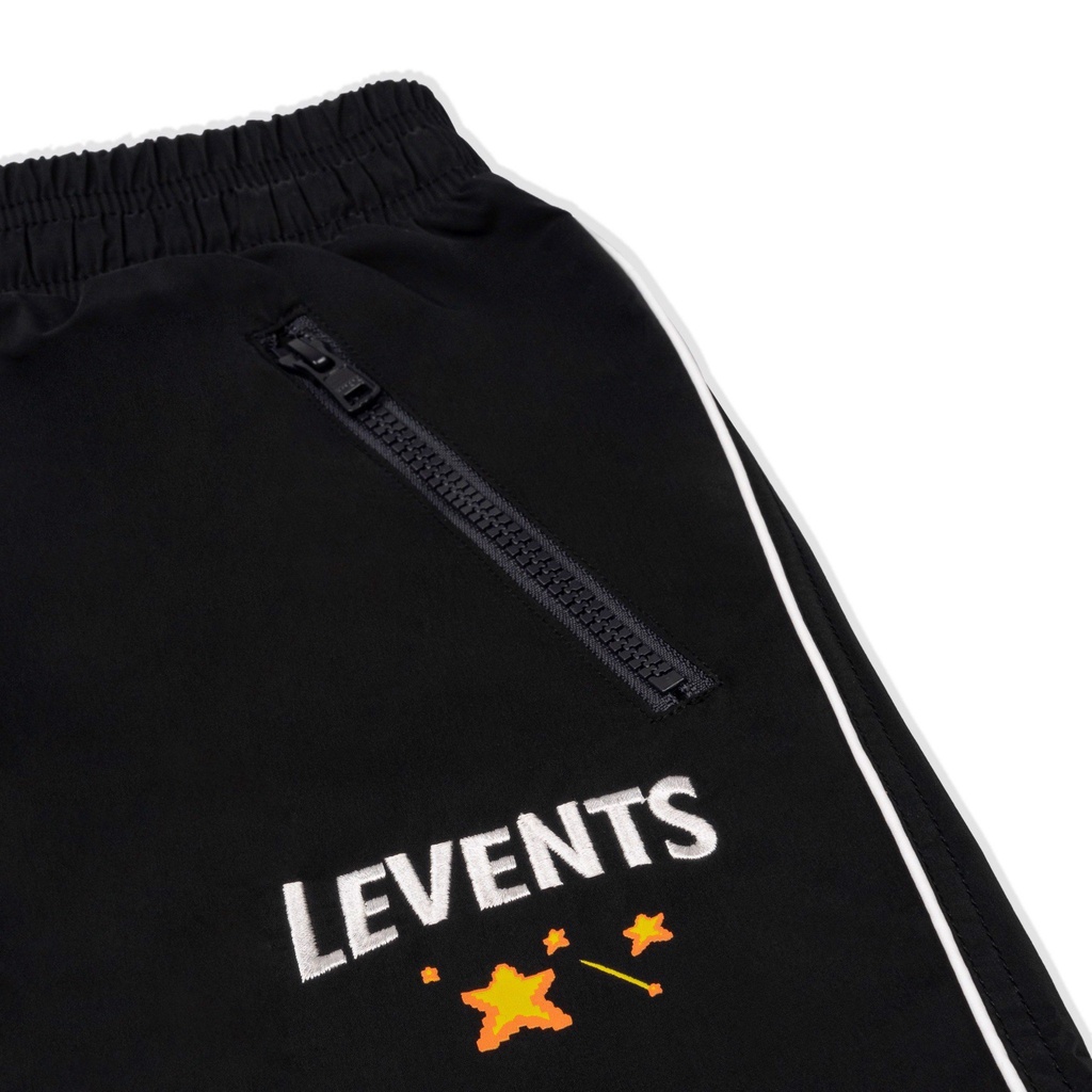 Quần LEVENTS® SPACE STRAIGHT PANTS Black &amp; Cream