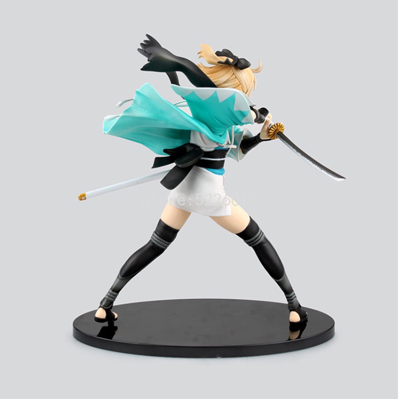 Mô Hình Nhân Vật Okita Souji Saber Hoạt Hình Fate/Grand Order Kích Thước 27cm