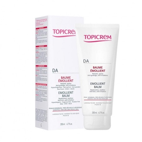 Topicrem Kem Dưỡng Giúp Làm Dịu Da Dành Cho Da Khô Và Da Cơ Địa - DA Emollient Balm (75ml - 200ml)