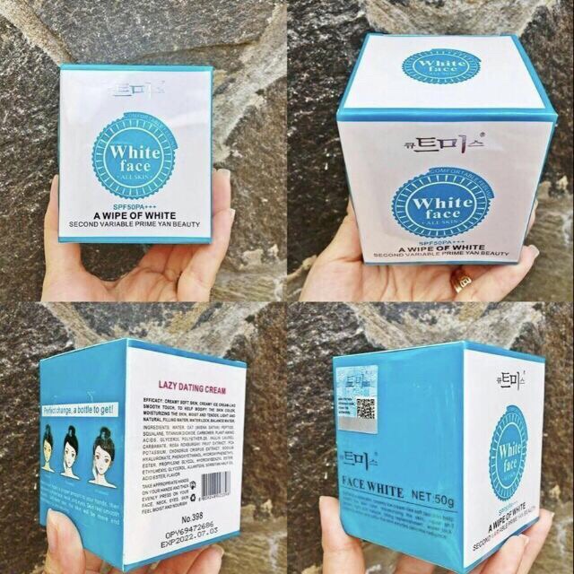 Kem dưỡng trắng da White Face