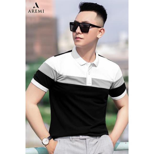 Áo Thun POLO Nam Tay Ngắn Thêu Logo AREMI Cao Cấp Co Dãn Tốt ARPL05