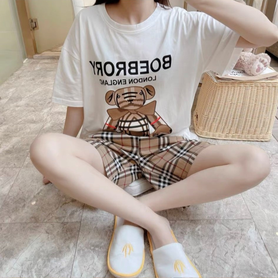 Đồ bộ nữ mặc nhà - thời trang mới nhất - Chất liệu Cotton cao cấp - ( Đùi lỡ )