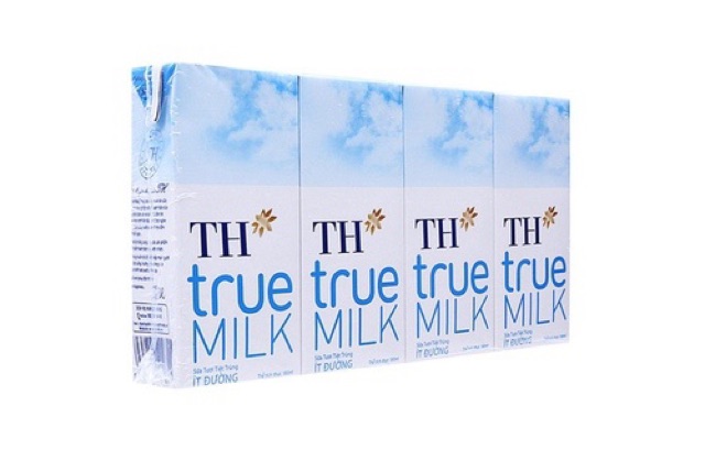 Sữa TH True Milk Hộp 110ml-180ml Có Đường/Ít đường