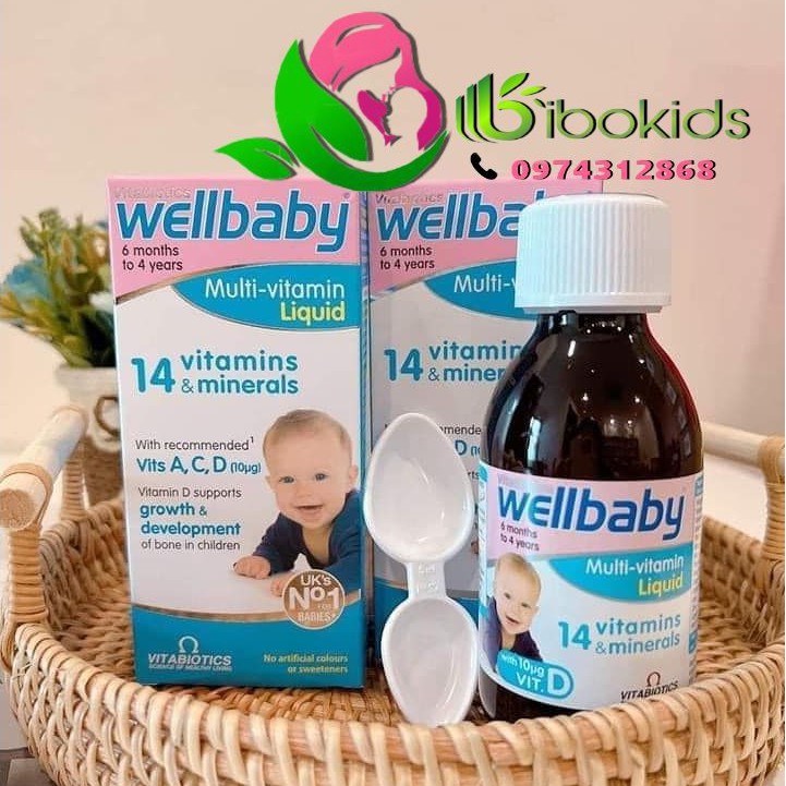 Vitamin tổng hợp Well baby 14 vitamin cho bé