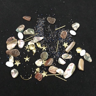 Charm bi sỏi mix siêu xinh trang trí móng
