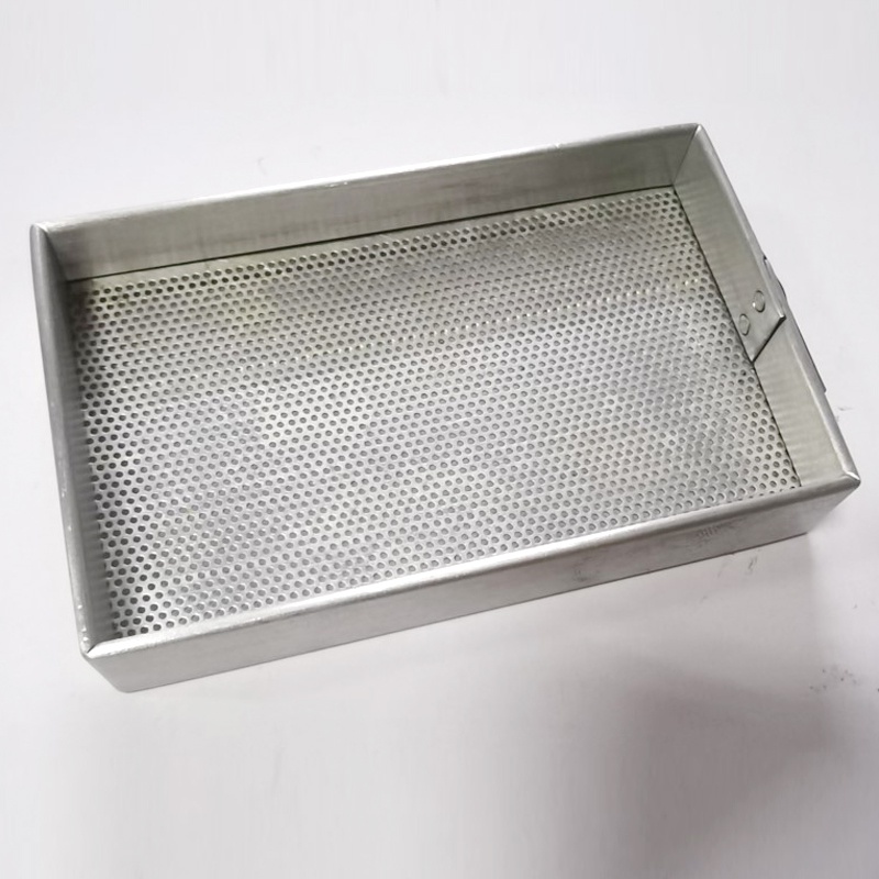 Khay Lưới Thép Khung Nhôm Và Khay Phơi Khô Đồng Hồ Màu Sắc Bạc Kèm Dụng Cụ Sửa Chữa