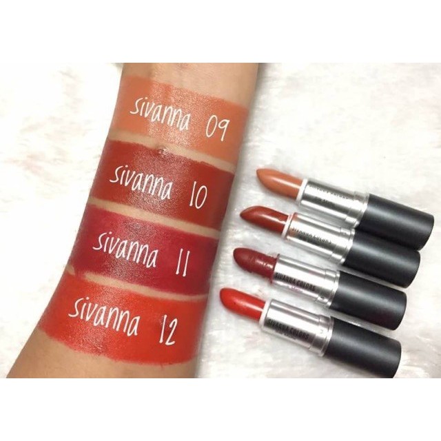 SIVANNA COLORS Silk Matte Lip HF360 Son Lì Sivanna Color Silk Matte HF360