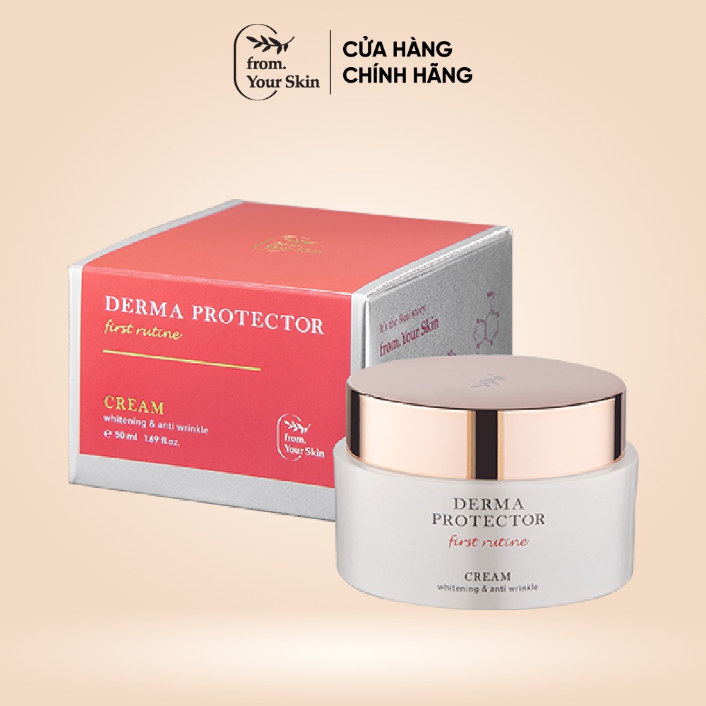 [Mã BMBAU50 giảm 7% đơn 99K] Kem Dưỡng Làm Sáng Da Chống Lão Hóa From Your Skin Derma Protector First Routine Cream 50ml