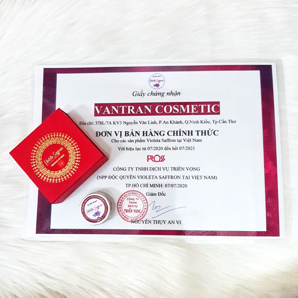 [ 1gr Saffron ] Nhụy Hoa Nghệ Tây Violeta Saffron - All Red Sargol