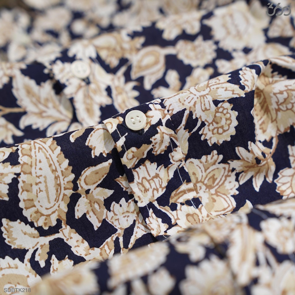 Áo sơ mi nam 360 BOUTIQUE ngắn tay họa tiết - SDBTK218-10 | BigBuy360 - bigbuy360.vn