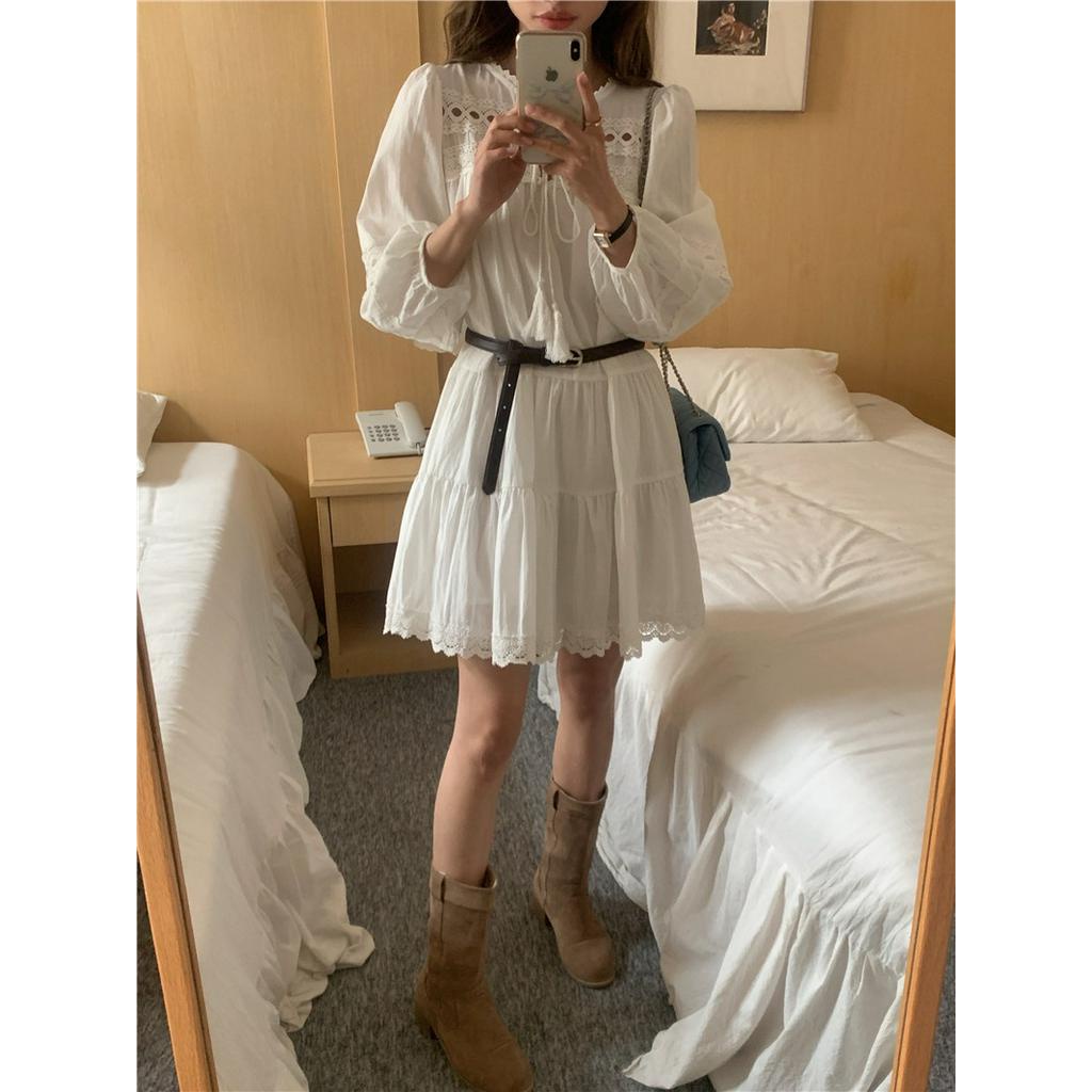 Đầm Đi Biển Dáng Rộng Cột Dây Thời Trang 63857