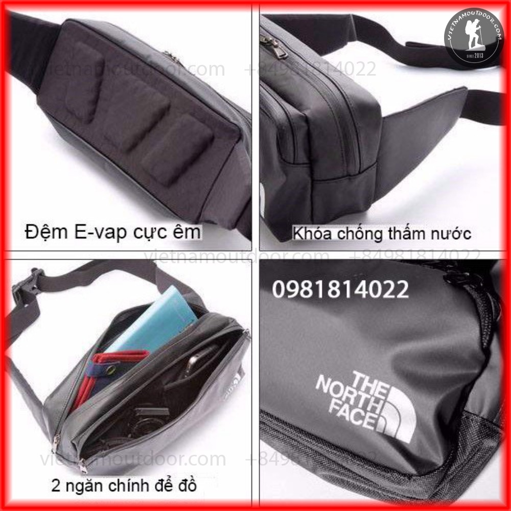 Túi đeo chéo nam The North Face Mantis BẢO HÀNH TRỌN ĐỜI túi bao tử nam chống thấm nước xịn sò