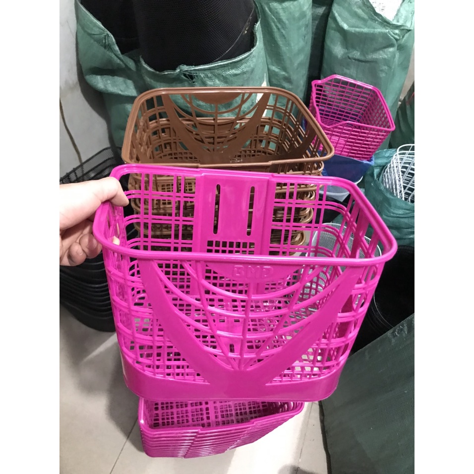 Giỏ Xe Đạp Trẻ Em Chất Liệu Nhựa Cao Cấp