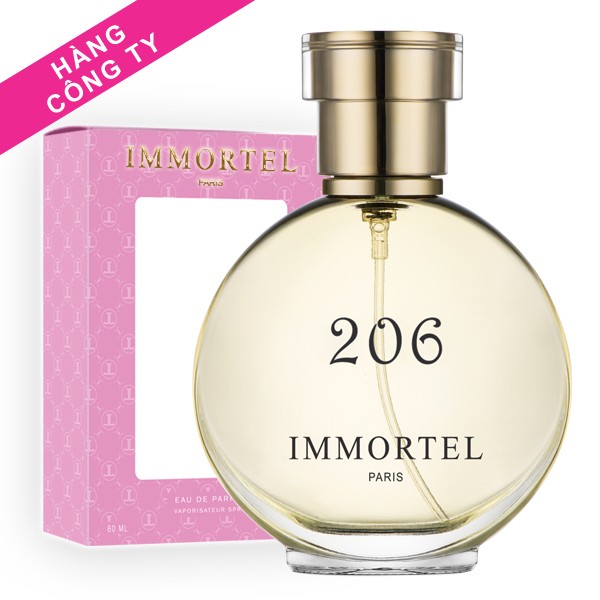 Nước hoa nữ IMMORTEL PARIS 206  60 ml  Eau De Parfum