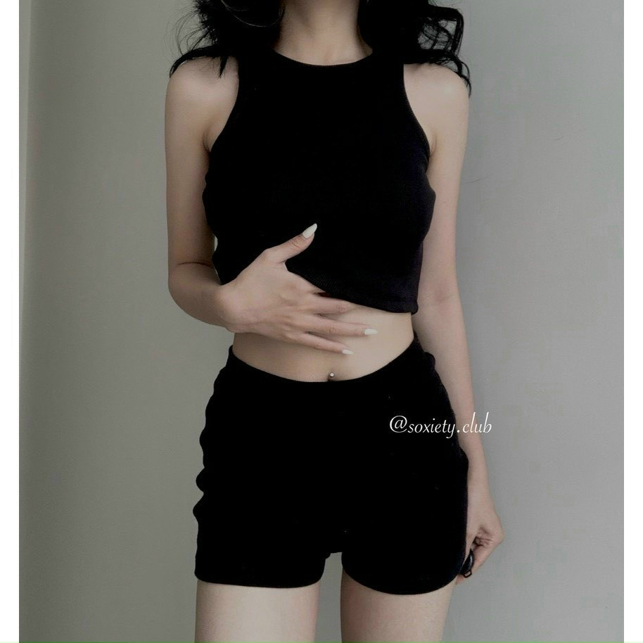 Áo Croptop Bra Nữ Tăm Mềm Mịn Co Giản Thoải Mái Dễ Thương Min Underwear 182300