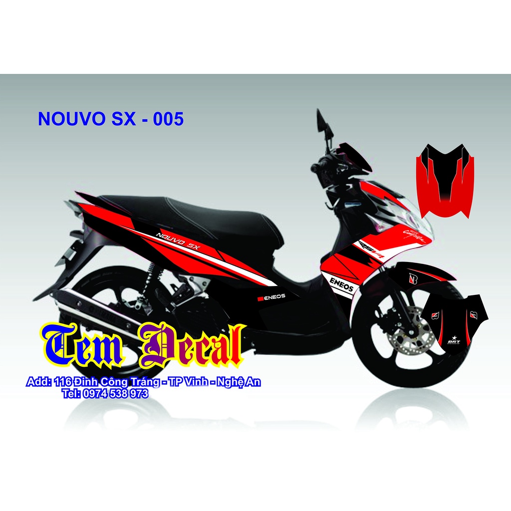 Tổng hợp mẫu tem trùm Nouvo Sx Cực Đẹp