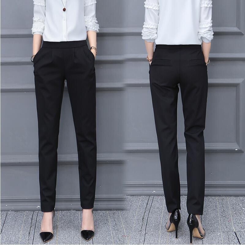 Quần Tây Lưng Cao Phong Cách Hàn Quốc 2020 Cho Nữ | BigBuy360 - bigbuy360.vn