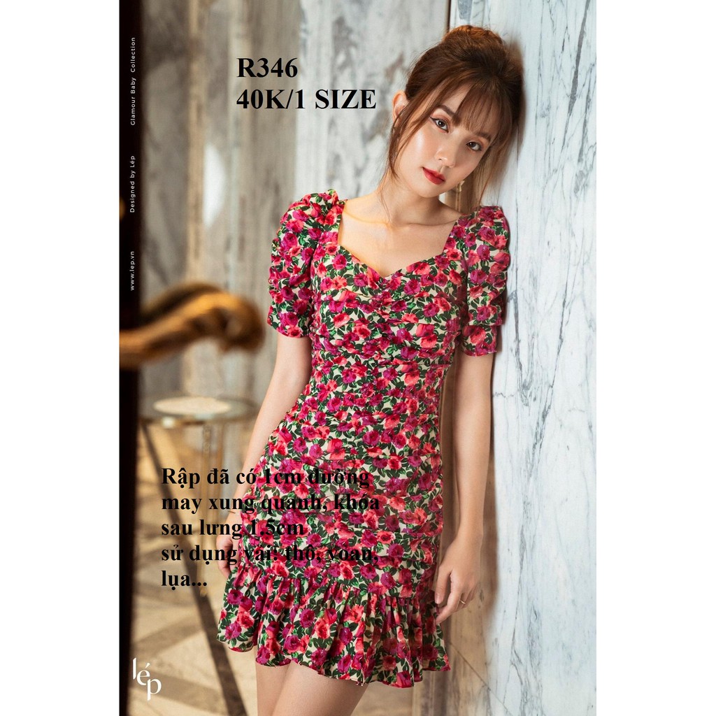 RẬP GIẤY VÁY R346