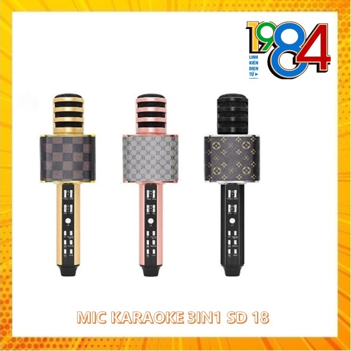 MICRO KARAOKE 3IN1 SD 18