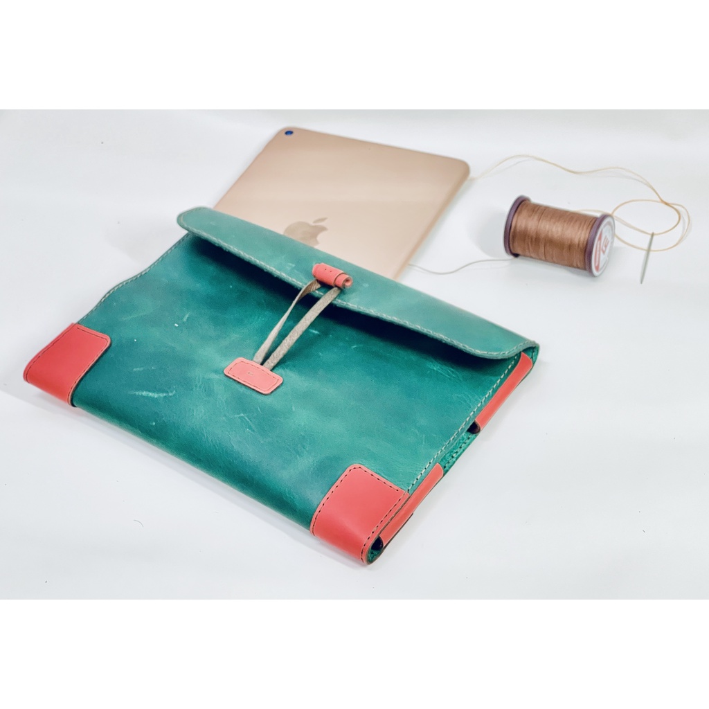 Bao da iPad, DA BÒ THẬT MAY THỦ CÔNG,  IPAD Air, iPad mini 1/2/3/4/5,6,7 iPad 5/6/7 Pro 9.7/10/ 11 in new2019/2020,2021
