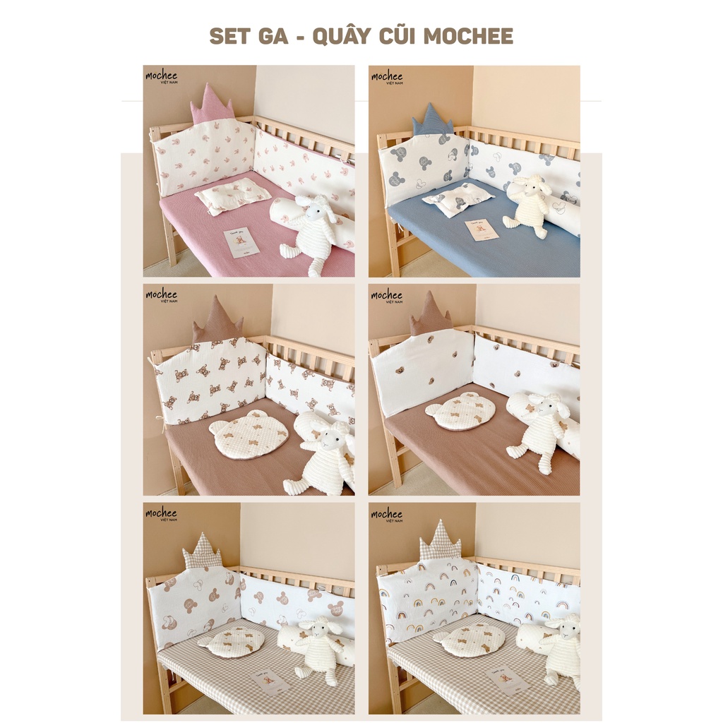 SET QUÂY CŨI KÈM GA  MOCHEE