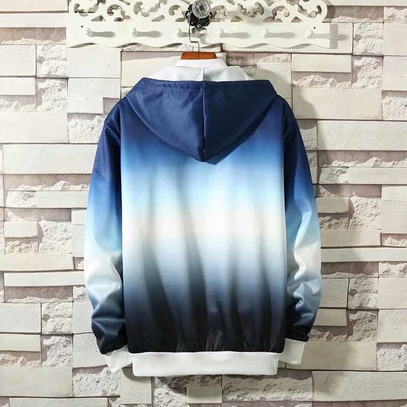 Áo hoodie màu sắc Gradient tay dài cá tính | BigBuy360 - bigbuy360.vn