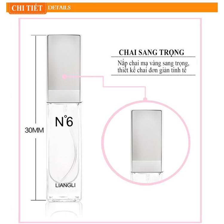 Nước Hoa No6 EDP  Nàng Hương Gợi Cảm, Khó Cưỡng, Quyến Rũ, Sang  Trọng Dành Cho Phụ Nữ Đẹp tainghegioco