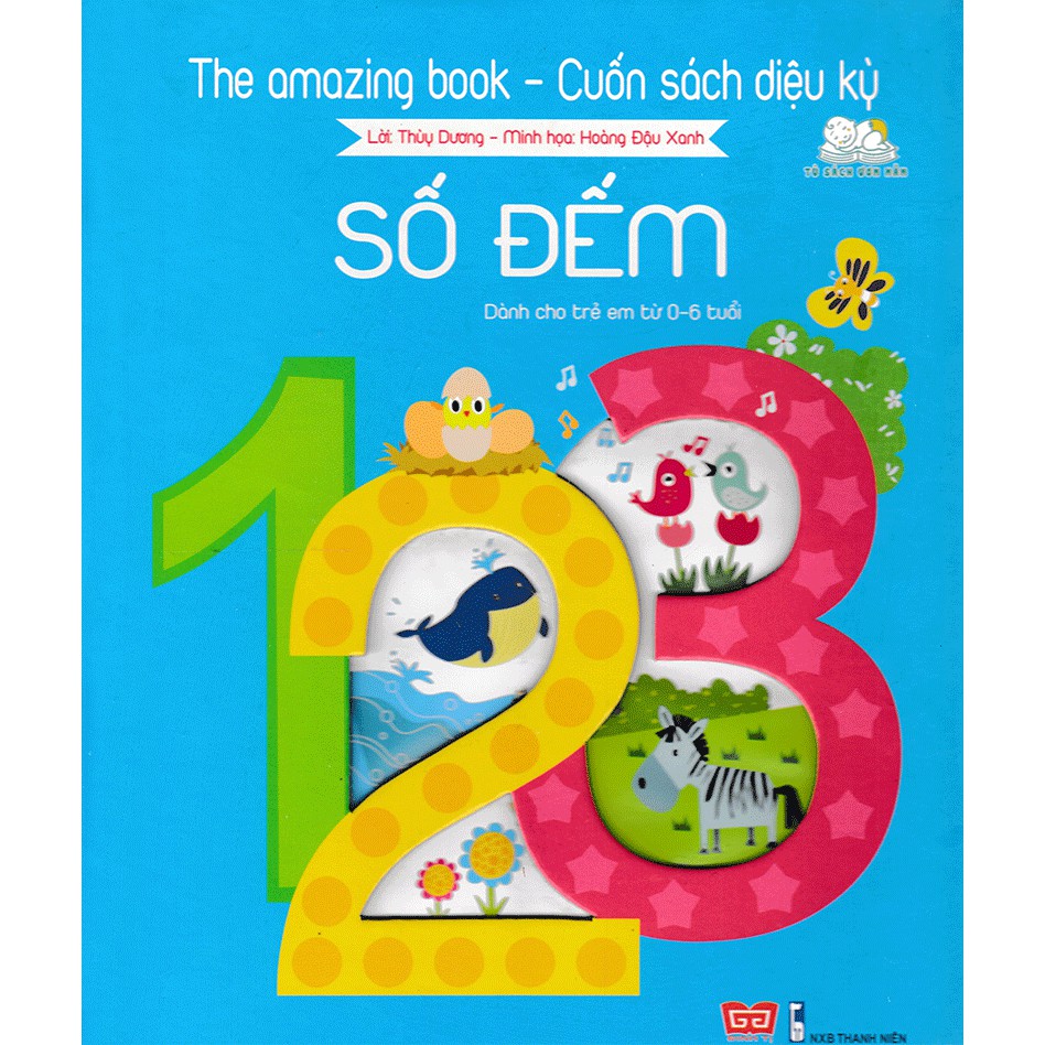 Sách - Combo The Amazing Book - Cuốn Sách Diệu Kỳ - Bảng Chữ Cái Tiếng Việt + Số Đếm