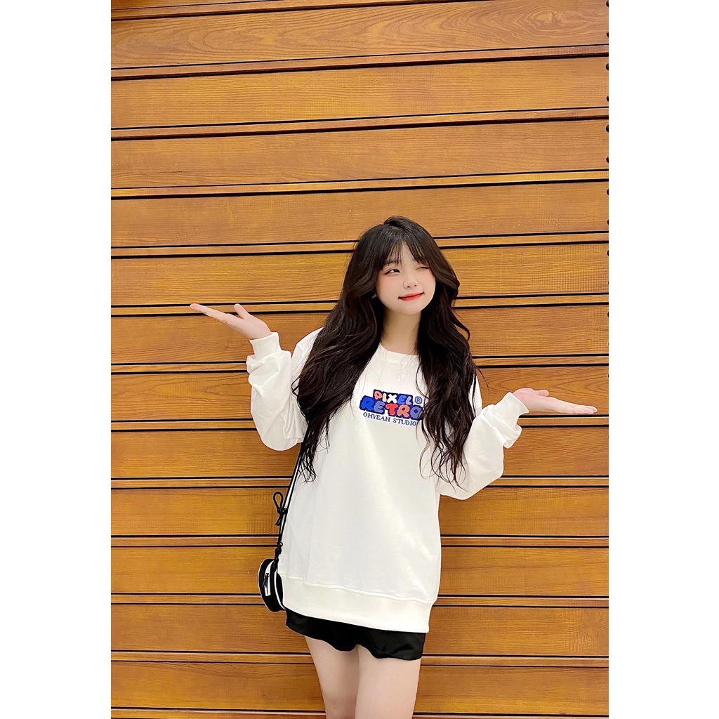 Áo Sweater OHYEAH Pixel Retro