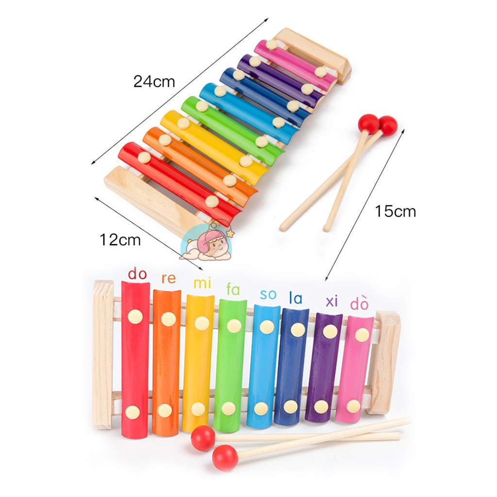 Đồ Chơi Gỗ BAPKIDS, Combo Đồ Chơi Montessori Cho Bé  Phát Triển Trí Tuệ