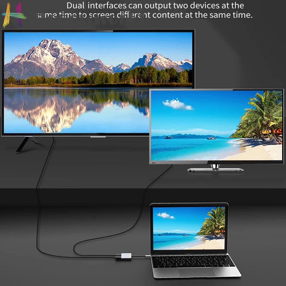 Bộ Chuyển Đổi Usb Type C Sang Hdmi-Comp 4k Hd Cho Macbook