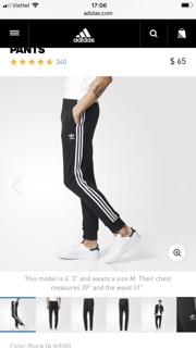 Quần adidas