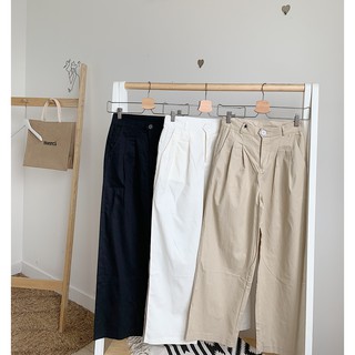 Quần ống rộng kaki qb40 1994closet