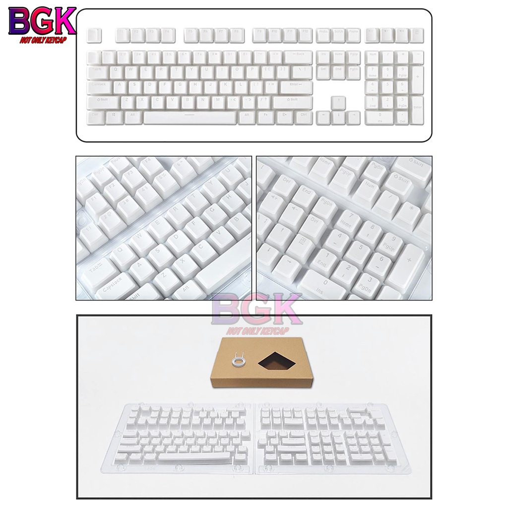 Keycap Pudding PBT MOD 129 phím  Cân được layout 68,75,89..v.v