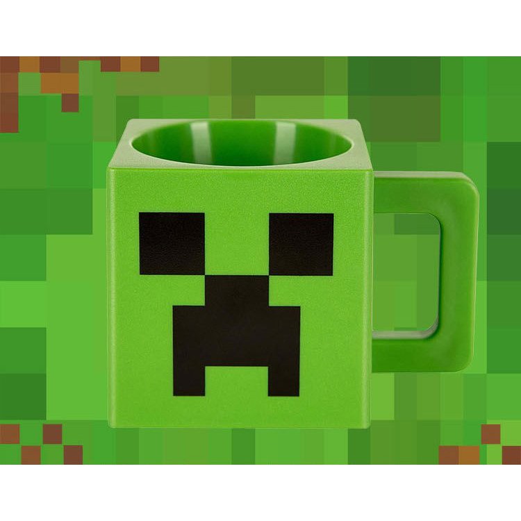 Cốc nước chính hãng Minecarft Creeper nhựa cao cấp